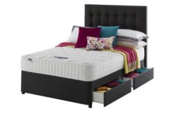 Silentnight Levison 1400 Memory Foam Kingsize 4 Drw Divan